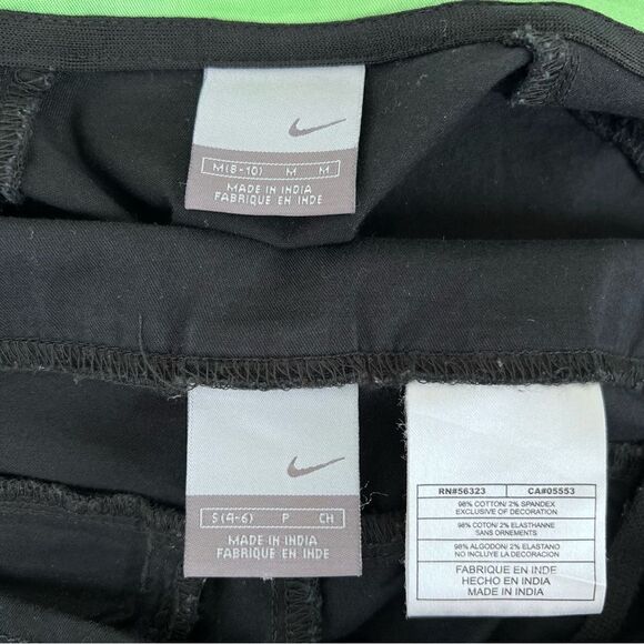 Nike Womens Full Zip Lightweight Jacket and Pants Black Activewear Top S/M - Picture 9 of 12